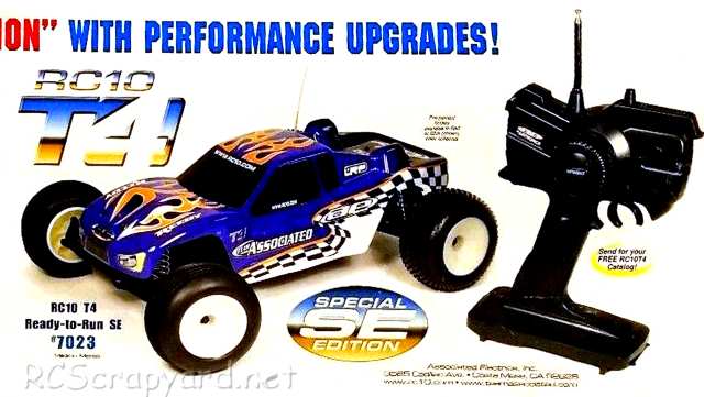 Team Associated RC10T4 SE - 1:10 Electric RC Truck