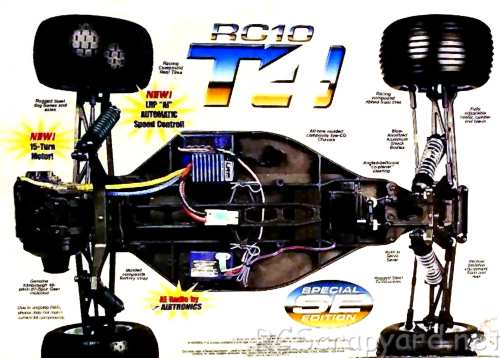 Team Associated RC10T4 SE Châssis 