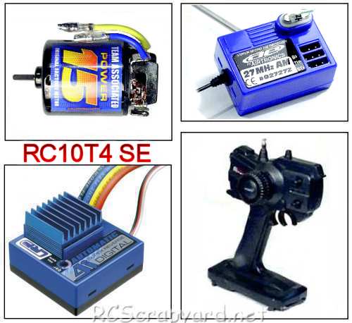 Team Associated RC10T4 SE Chasis