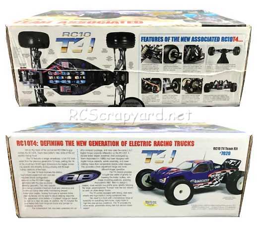 Team Associated RC10T4 Cajas laterales