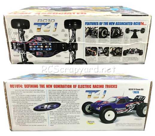 Team Associated RC10T4 Box Seiten