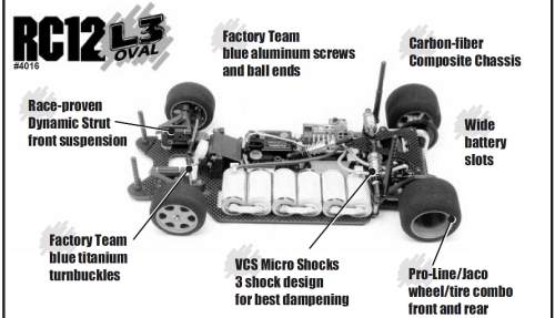 Team Associated RC12L3O Chassis 