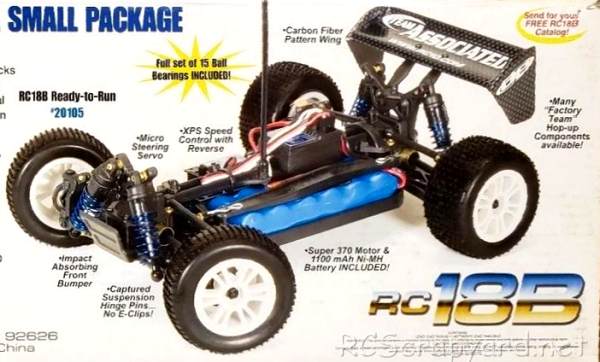 Team Associated RC18B RTR Box - 20105 