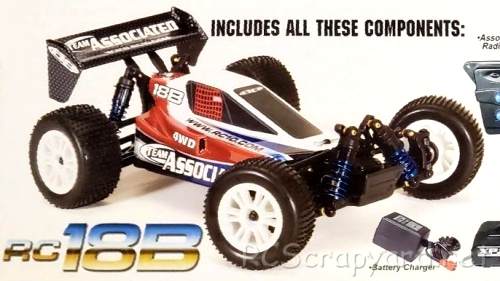 Team Associated RC18B RTR Box - 20105