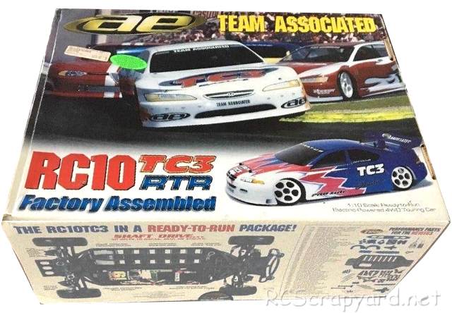 Team Associated TC3 RTR - 1:10 Electric RC Touring Car