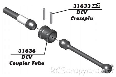 Team Associated DCV drive-shafts