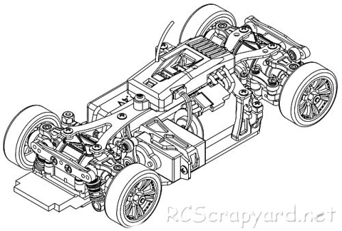 Atomic RC AMZ 4WD Chassis