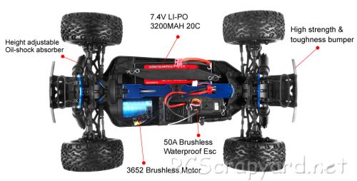 BSD Racing BS214R Chebi 10 Chassis