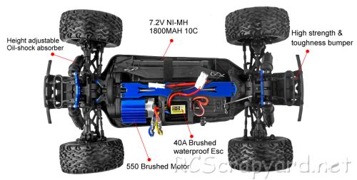 BSD Racing BS214T Chebi 10 Chassis