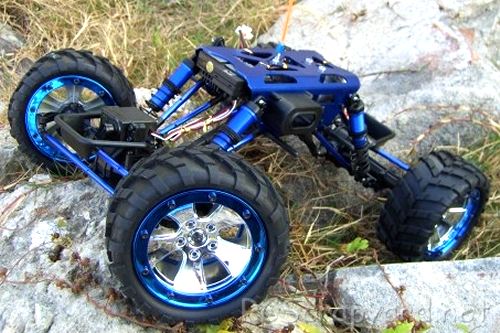 Team BSD Racing Mini Rock Crawler Chassis