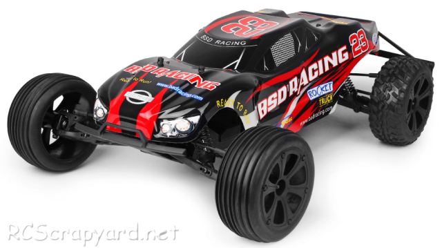 BSD Racing Flux Storm V2 RC 1/10 Scale Truggy 2WD Radio Remote Controlled Car 