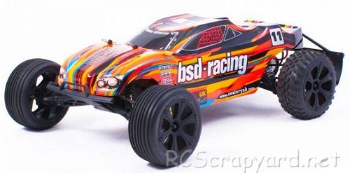 BSD Racing BS711T Desert Racer XT Chassis