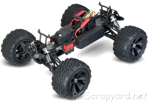 BSD Racing BS810T Utor 8E Chassis