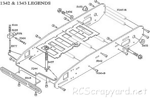 Bolink R/C Legends Chasis