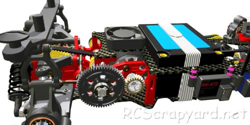 Capricorn LAB C803 EP Race Evo Chassis