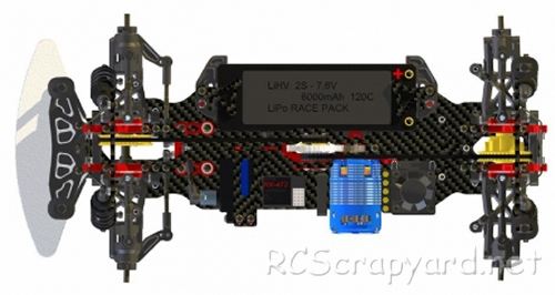 Capricorn LAB TE04 MDM Carbon Chassis