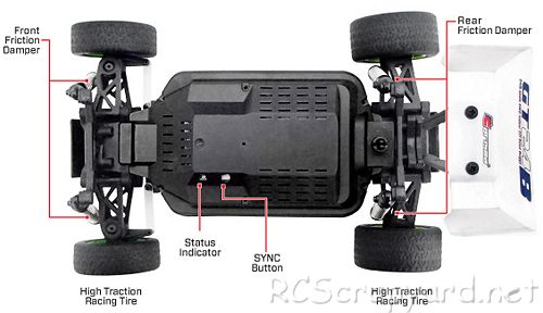 Carisma GT24B Chasis