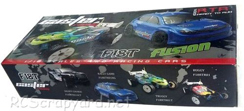 Caster Racing F18 Rally Game Box