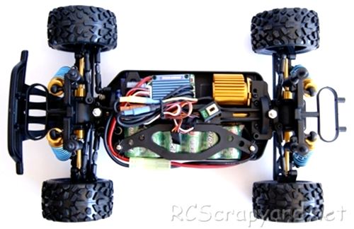 Caster Racing F18 Rally Game Chassis