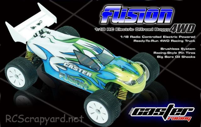Caster Racing F18T RTR Truggy