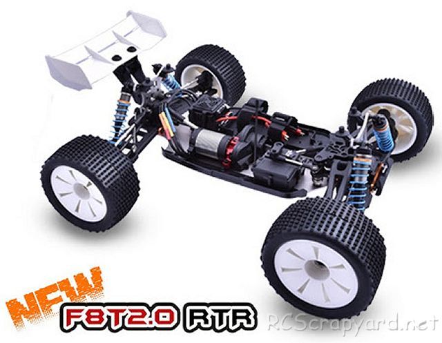 Caster Racing F8T-2.0R RTR Chassis