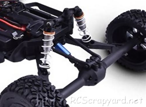 Team Caster Racing TRC104 RTR Rock Crawler Chassis