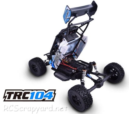 Team Caster Racing TRC104 RTR Rock Crawler Chassis