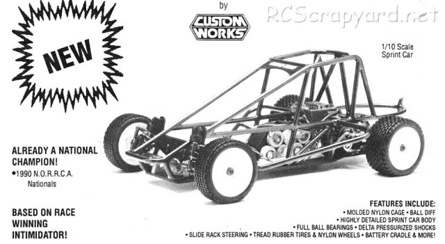 Custom Works Enforcer Sprint Car