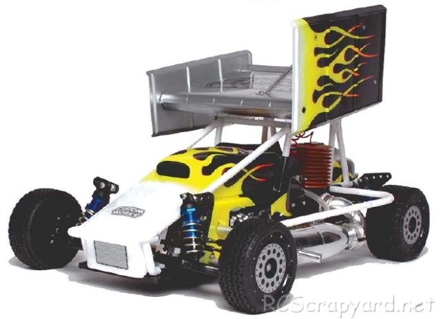 Custom Works Enforcer GSX Sprint Car