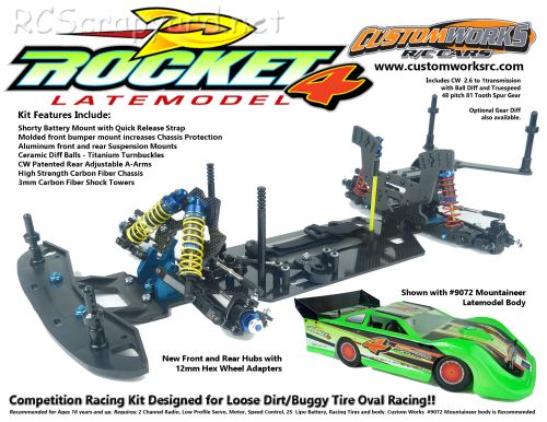 Custom Works Rocket 4 Latemodel - 0714 Chassis