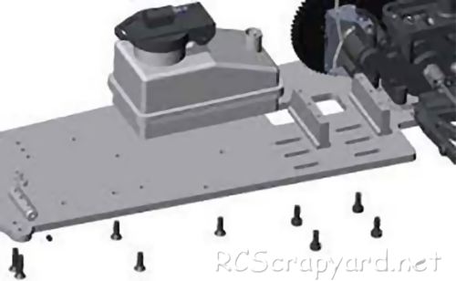 Custom Works Nitro Rocket - 0715 Chassis