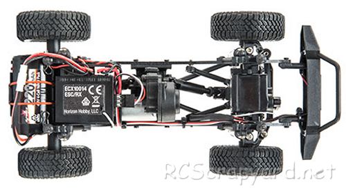 ECX Barrage Rock Crawler Chassis