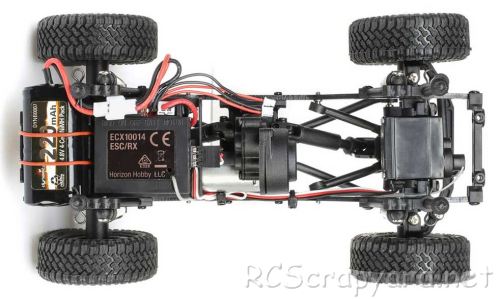 ECX Barrage Rock Crawler Chassis