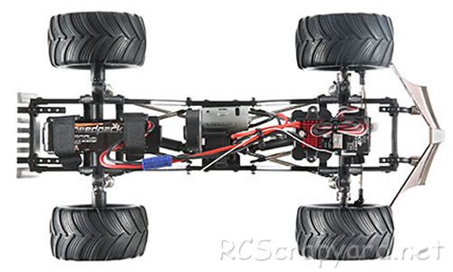 ECX Barrage Rock Crawler Chassis