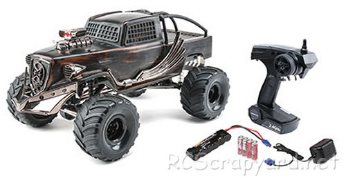 ECX Barrage Rock Crawler Chassis