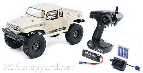 ECX Barrage Rock Crawler Chassis