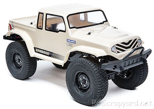 ECX Barrage 1.9 Class 4WD - ECX01009 Rock Crawler