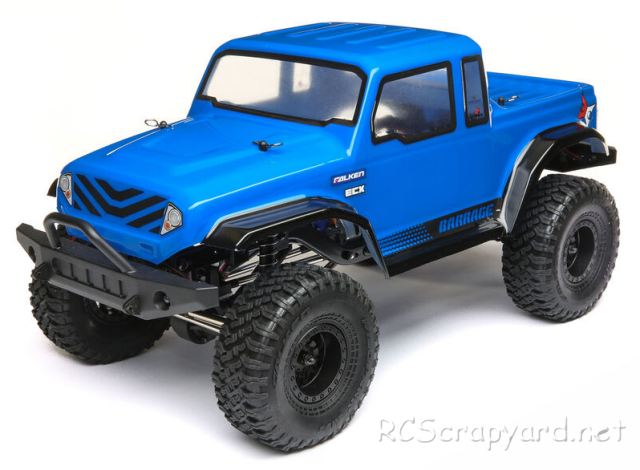 ECX Barrage Gen2 1.55 Class 4WD - ECX01013T1 Rock Crawler