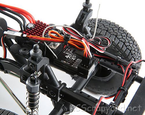 ECX Barrage Rock Crawler Chassis