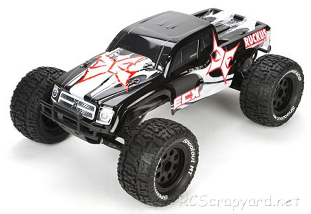 ECX Ruckus 2WD - ECX03014 Monster Truck