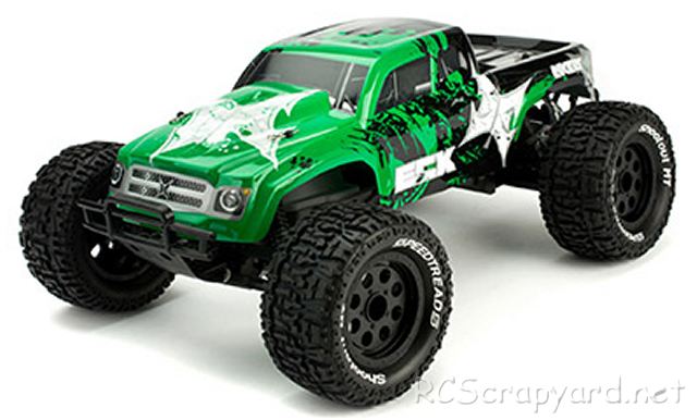 ECX Ruckus 2WD - ECX03031T2 Monster Truck