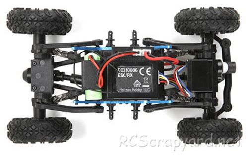 ECX Temper Rock Crawler Chassis