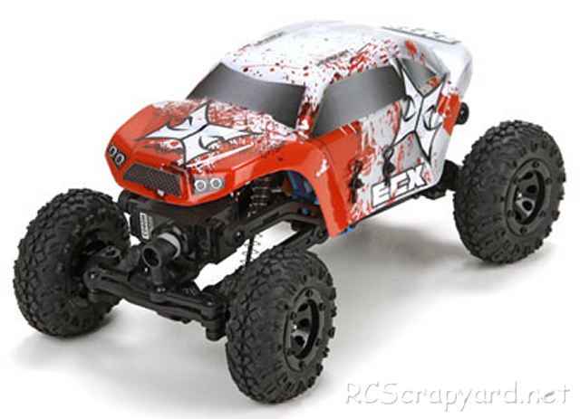ECX Temper 4WD - ECX00012T1 Rock Crawler