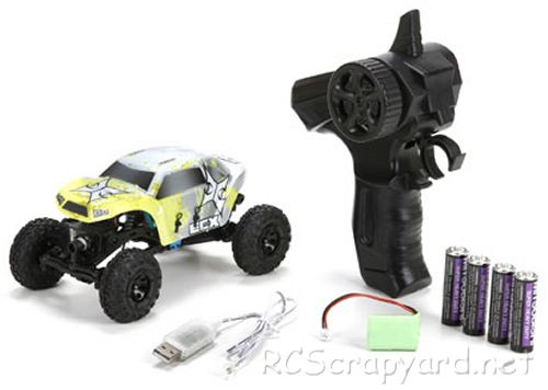 ECX Temper Rock Crawler Chassis