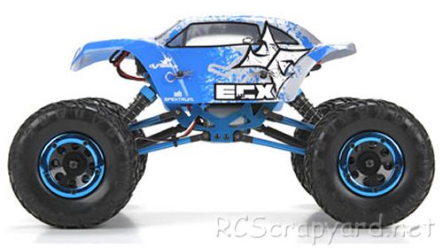 ECX Temper Rock Crawler Chassis