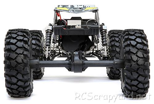 ECX Temper Rock Crawler Chassis