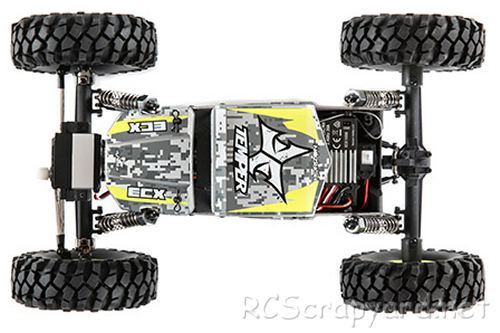 ECX Temper Rock Crawler Chassis