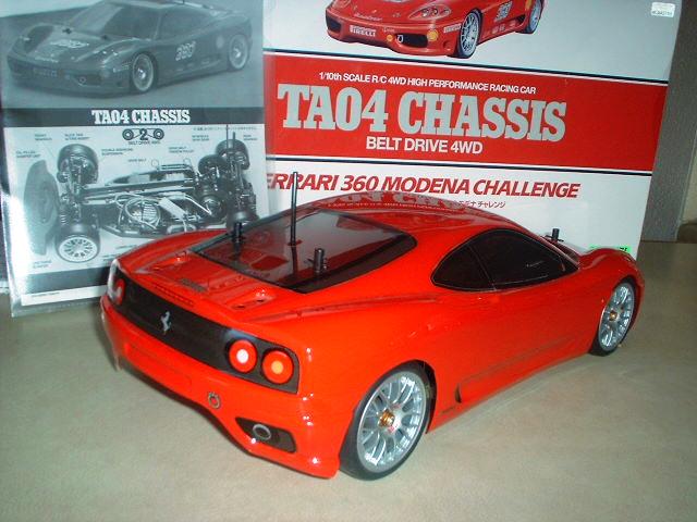 Tamiya TA04 Ferrari Rear