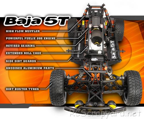 HPI Baja 5T Chassis