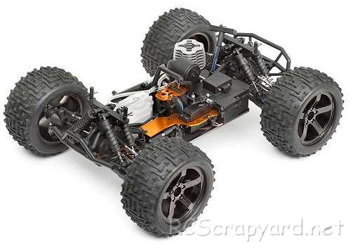 HPI Bullet MT 3.0  - # 101701 Chassis